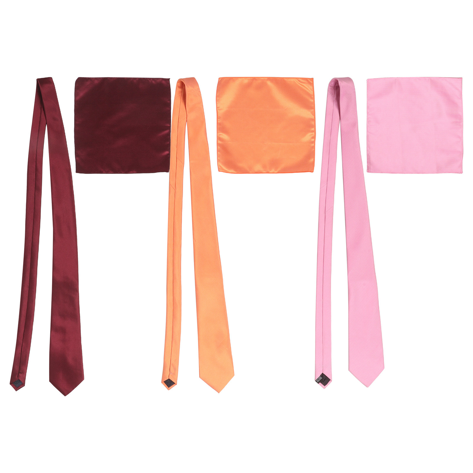 Pocket Square Set - Kit de Gravata e Lenço de