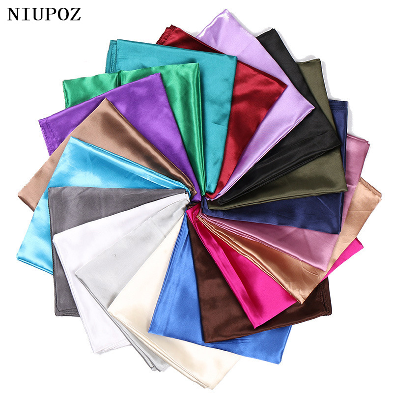 Scarf Silk Square - Moda feminina 90*90cm outono verão cor