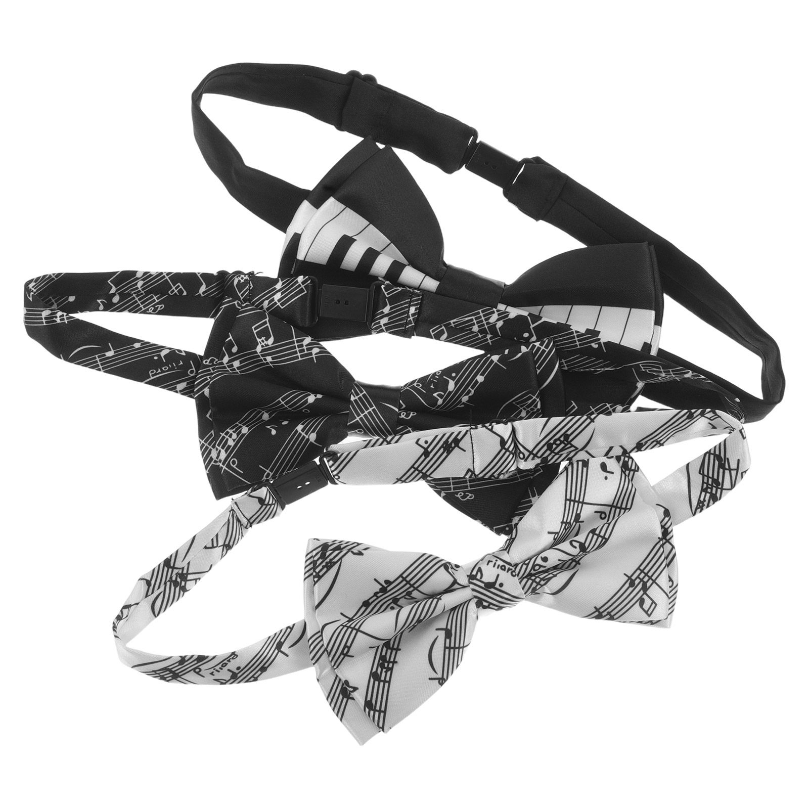 Bow Tie Pre Tied - Conjunto de 3 Gravatas Borboleta com