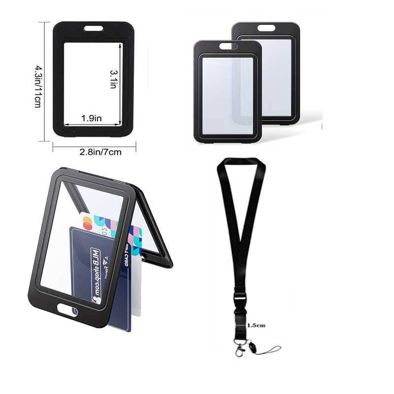Lanyard Badge Holder - Suporte de crachá de plástico para