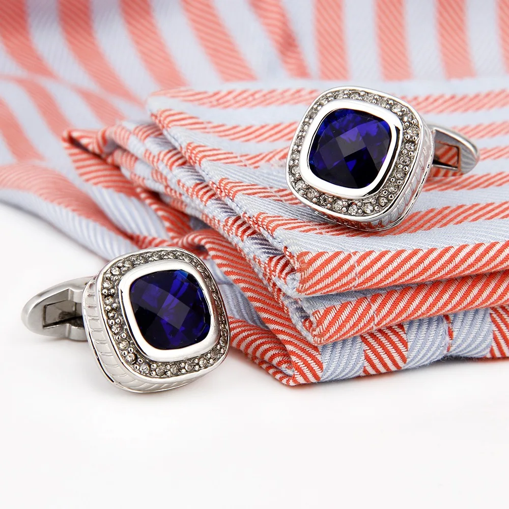 Tie Clip Silver - Abotoaduras para homens de luxo de