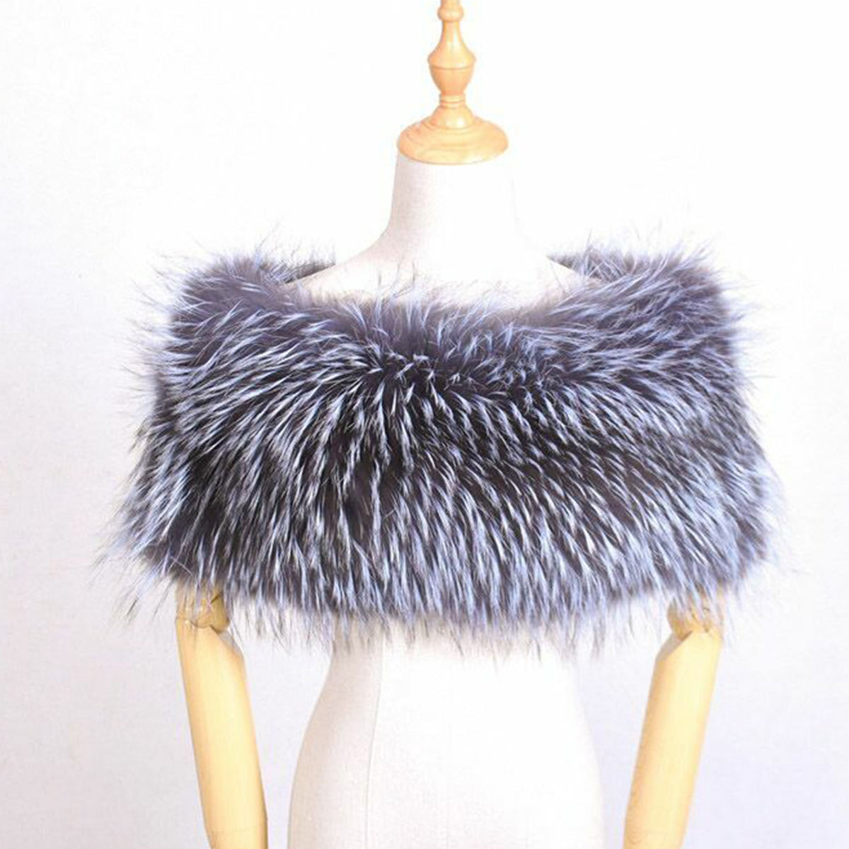Stole Wedding Shawl - Xale de noiva de pele natural,