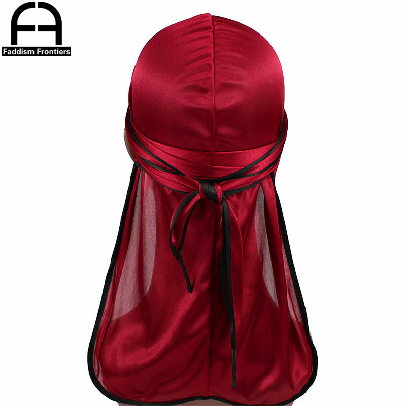 Bandana Doo Rag - Satin Durags for Men, Biker Headwear,