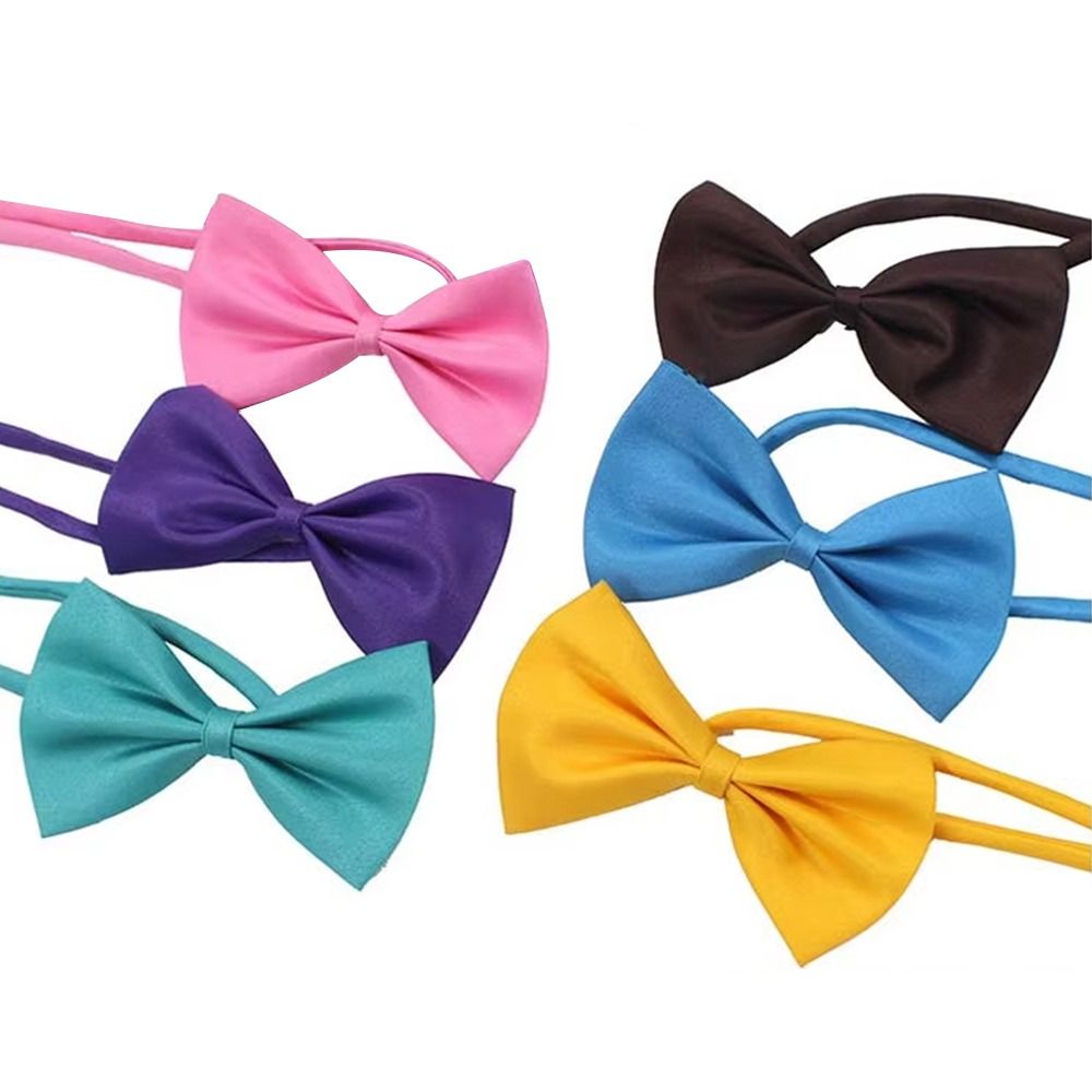 Bow Tie Pre Tied - Gravata Borboleta Infantil Ajustável de Cor