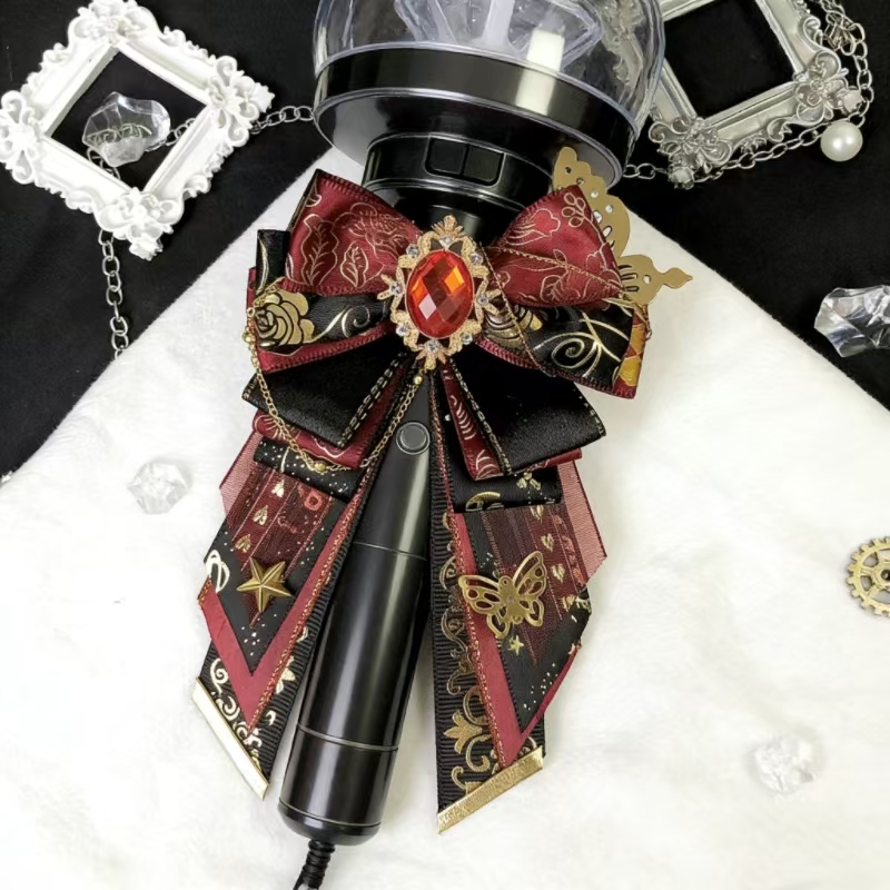 Tie Bar Set Gift - Conjunto Feminino de Acessórios Vintage Lolita