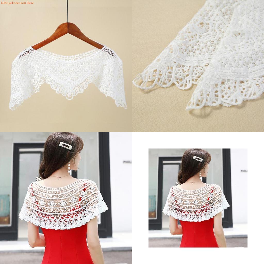 Stole Wedding Shawl - F92d feminino bordado floral renda xale