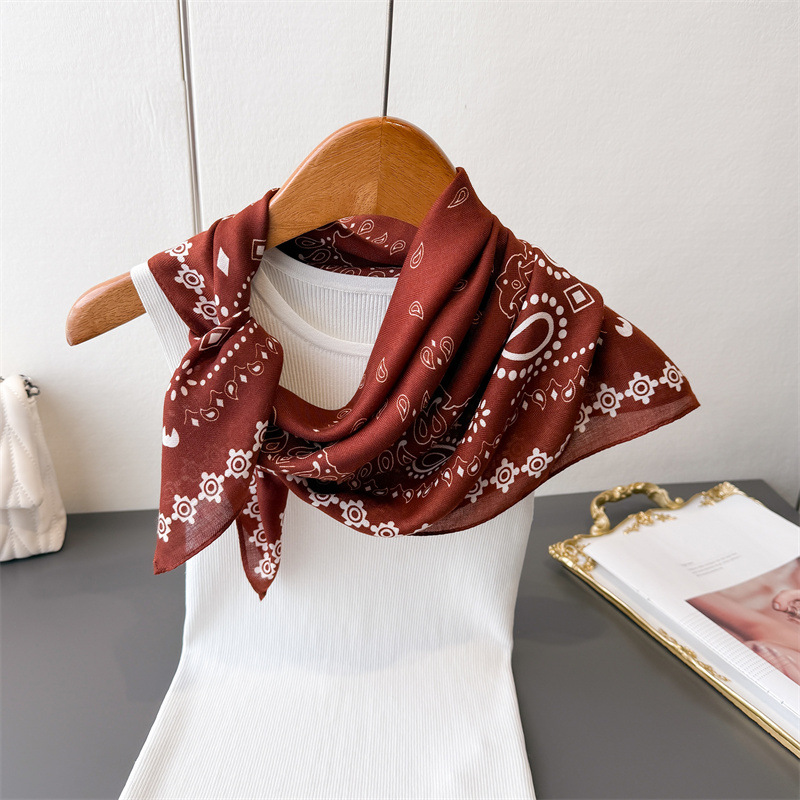 Lenço feminino de algodão puro - Bandana Cotton avaliação e preço
