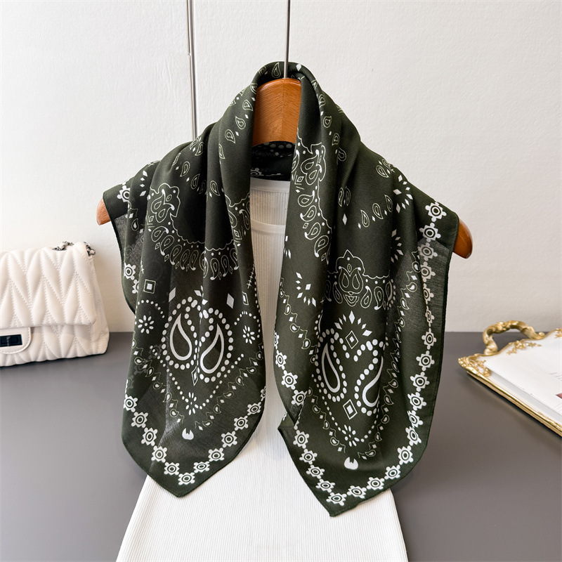Lenço feminino de algodão puro - Bandana Cotton avaliação e preço
