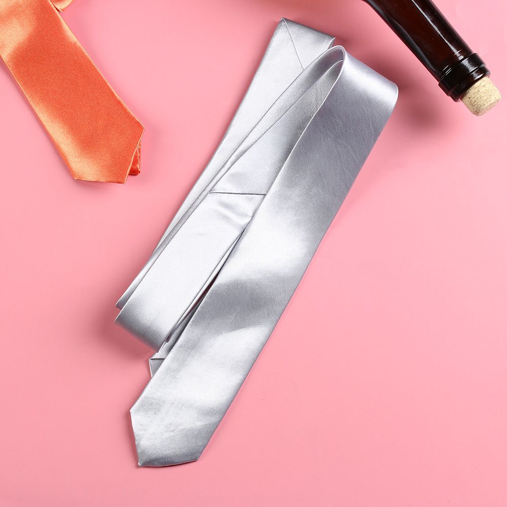 Moda casual magro liso masculi - Skinny Tie Men avaliação e preço