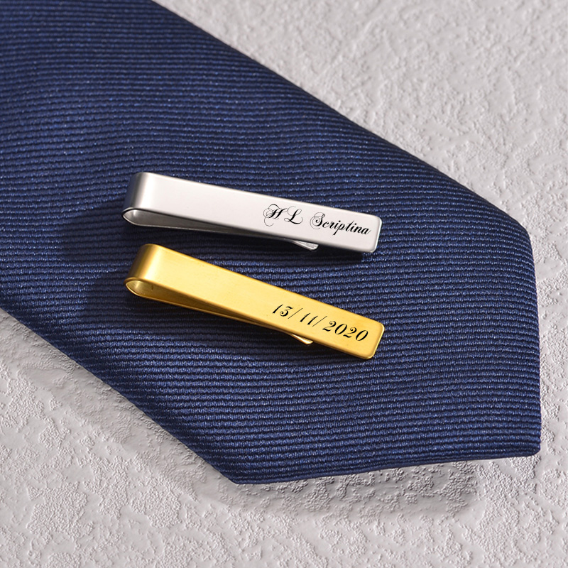 Clipes de aço inoxidável para  - Tie Bar Set Gift avaliação e preço