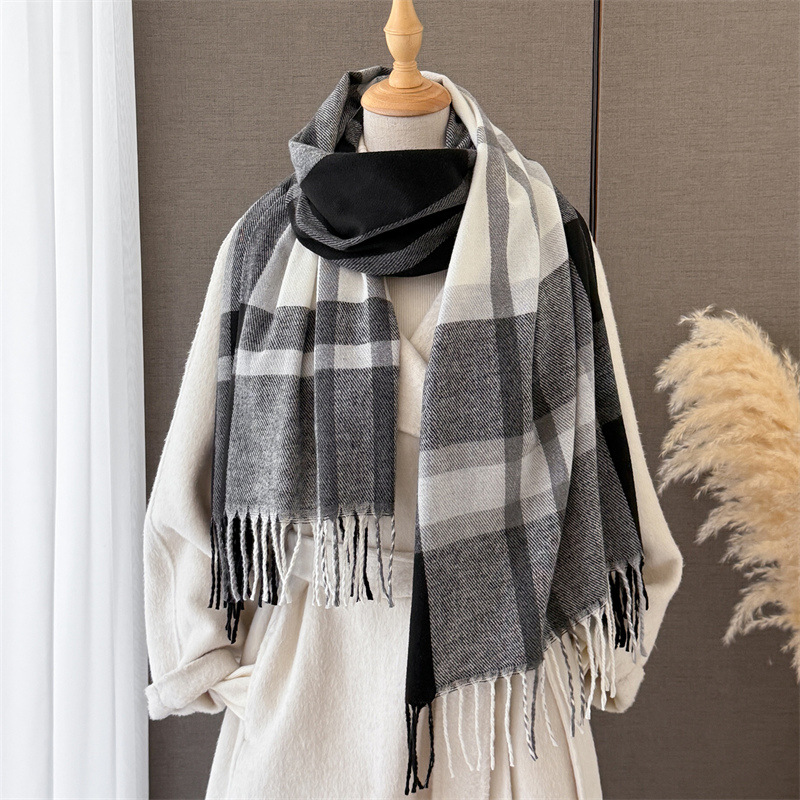 Xale Feminino de Imitação de C - Pashmina Wrap Large avaliação e preço