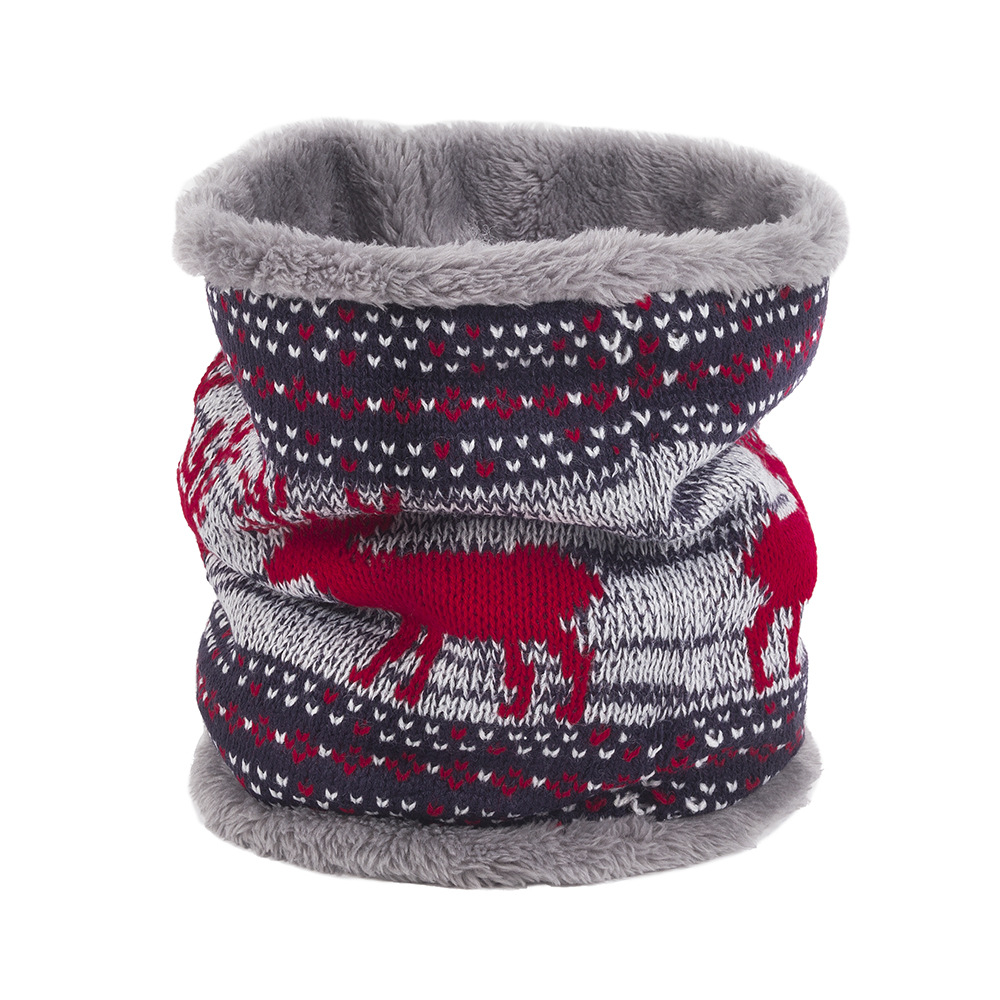 Ovtrb quente malha velo forrad - Infinity Scarf Knit avaliação e preço