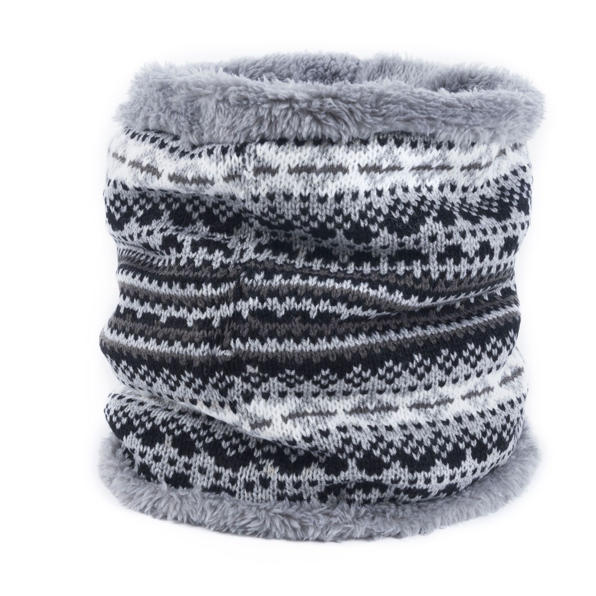 Ovtrb quente malha velo forrad - Infinity Scarf Knit avaliação e preço