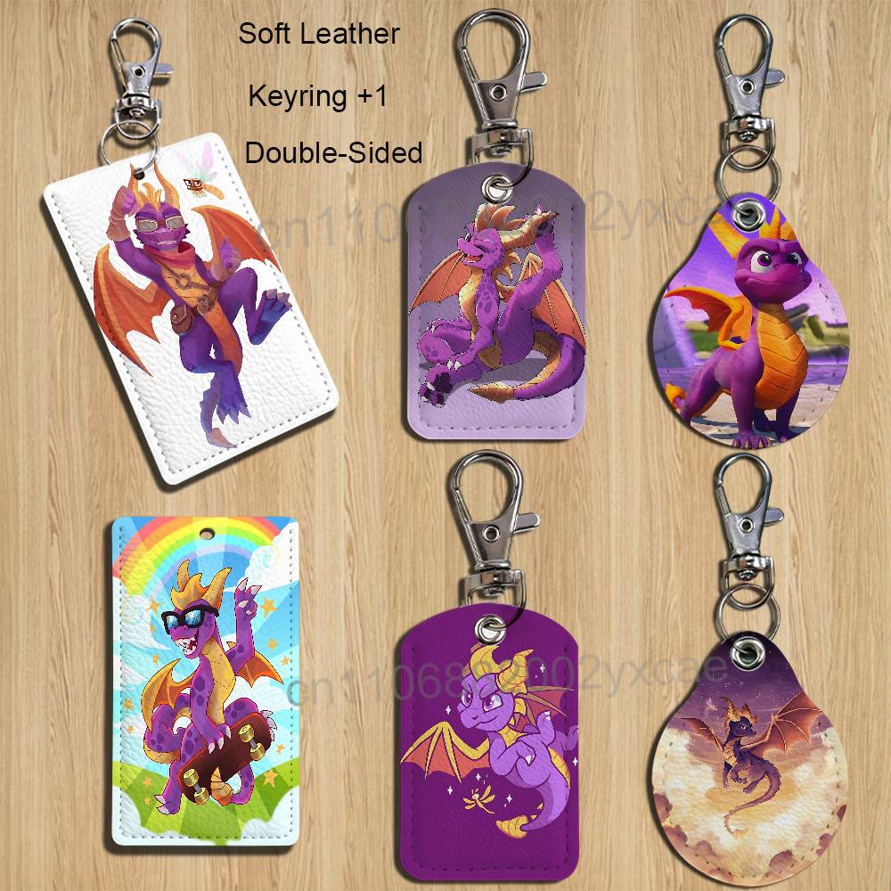 Chaveiro de Couro Spyro the Dr - Lanyard Badge Holder avaliação e preço