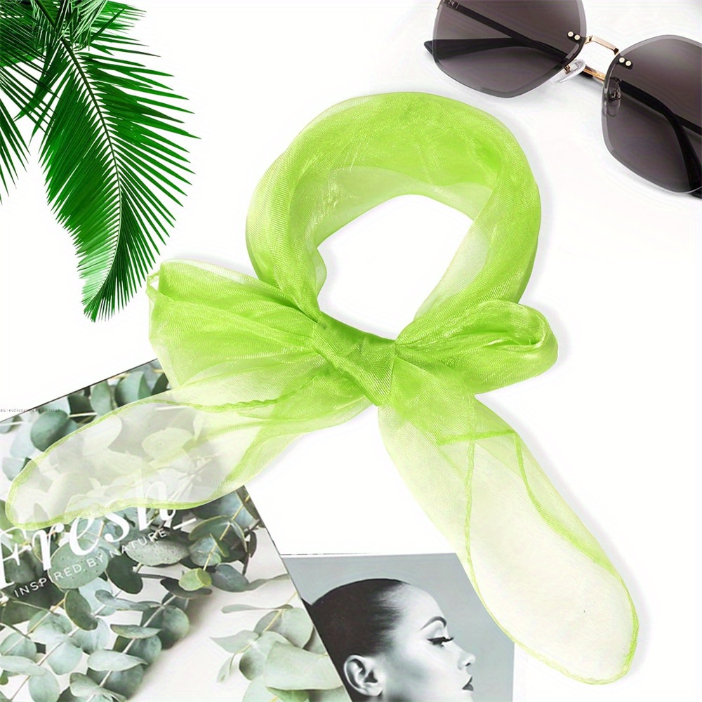 10 pçs/12 pçs novo estilo quad - Scarf Silk Square avaliação e preço