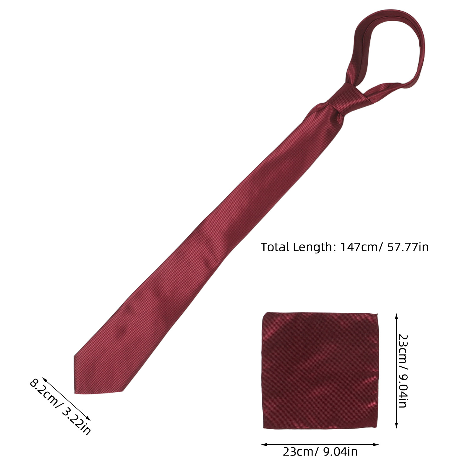 Kit de Gravata e Lenço de Bols - Pocket Square Set avaliação e preço