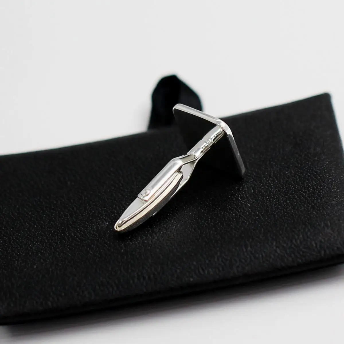 Beadsnice 2 peças 925 prata qu - Tie Clip Silver avaliação e preço
