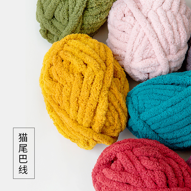Fio super grosso para cama de  - Woven Scarf Blanket avaliação e preço