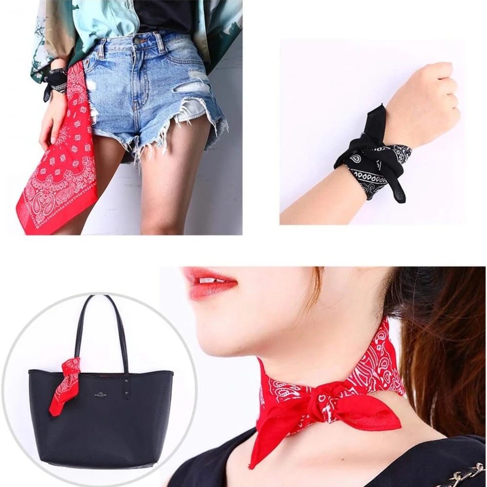 Bandana Unissex para Homens e  - Handkerchief Cotton Men avaliação e preço