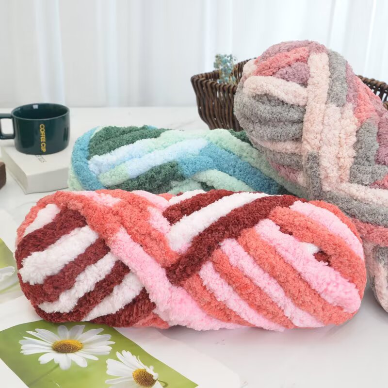 Fio de Cauda de Gato, Fio Chen - Woven Scarf Blanket avaliação e preço