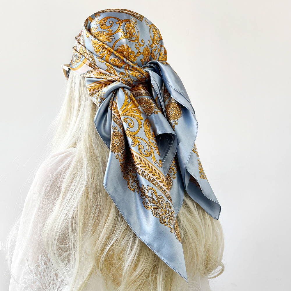Lenço de Seda Quadrado de Ceti - Face Scarf Mask avaliação e preço