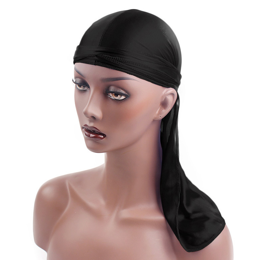 Unisex cetim cauda longa Doo R - Bandana Doo Rag avaliação e preço