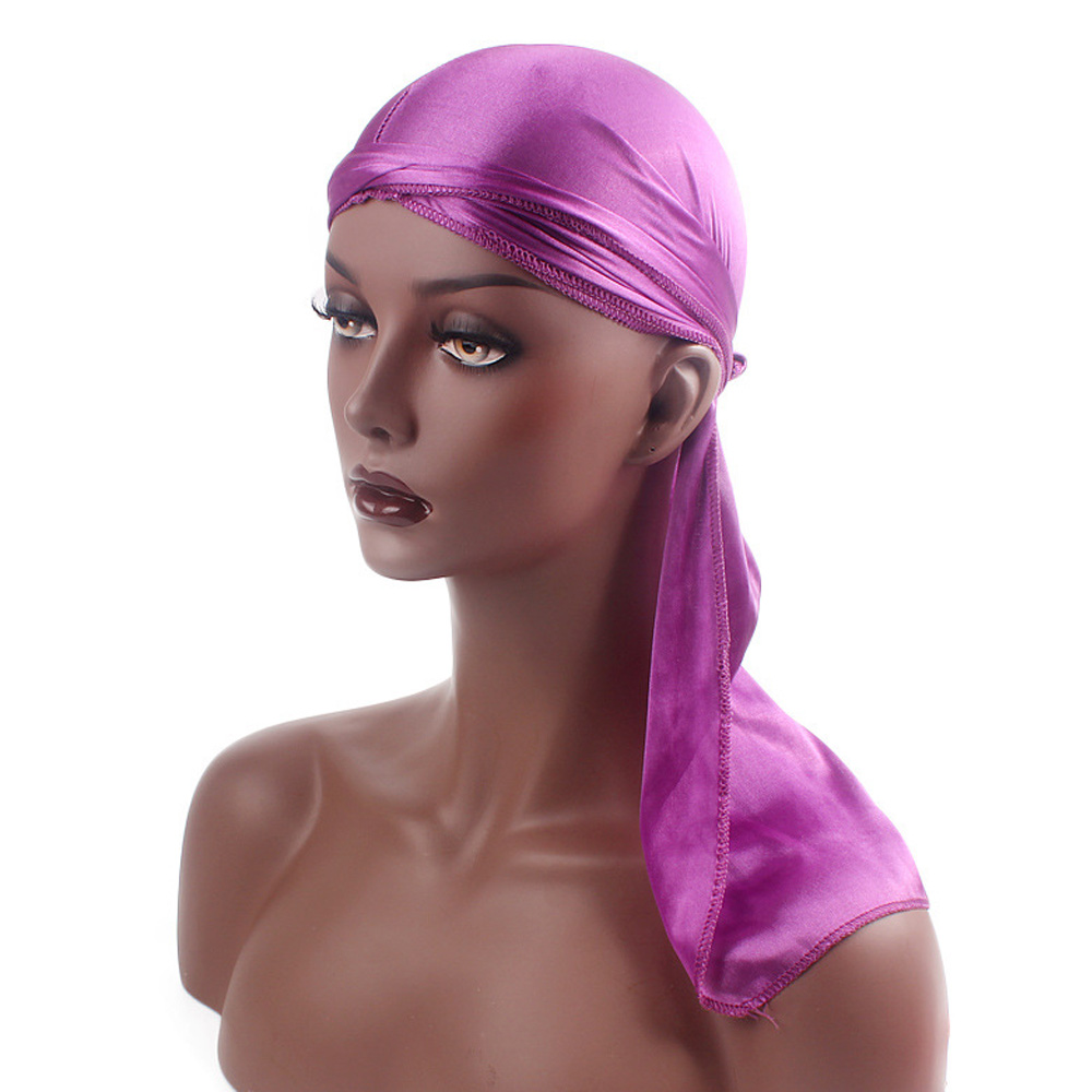 Unisex cetim cauda longa Doo R - Bandana Doo Rag avaliação e preço