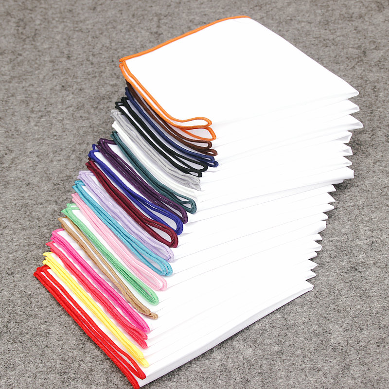 Lenço Branco para Homens e Mul - Pocket Square Set avaliação e preço