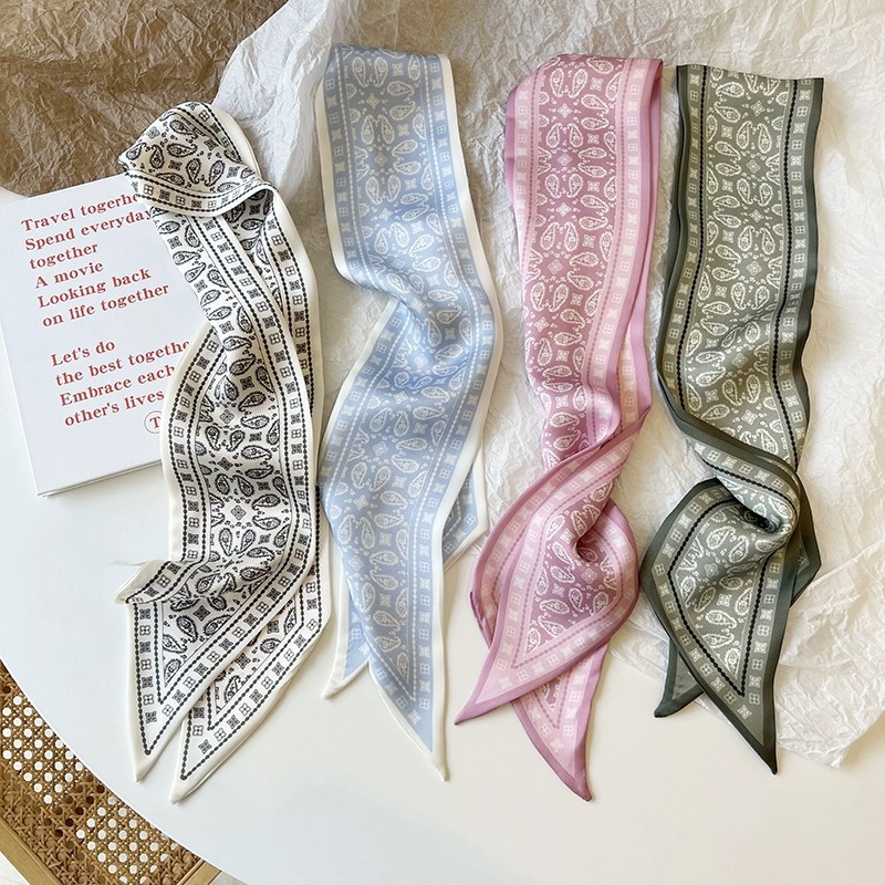 Conjunto série lenço de cetim  - Ascot Neck Scarf avaliação e preço