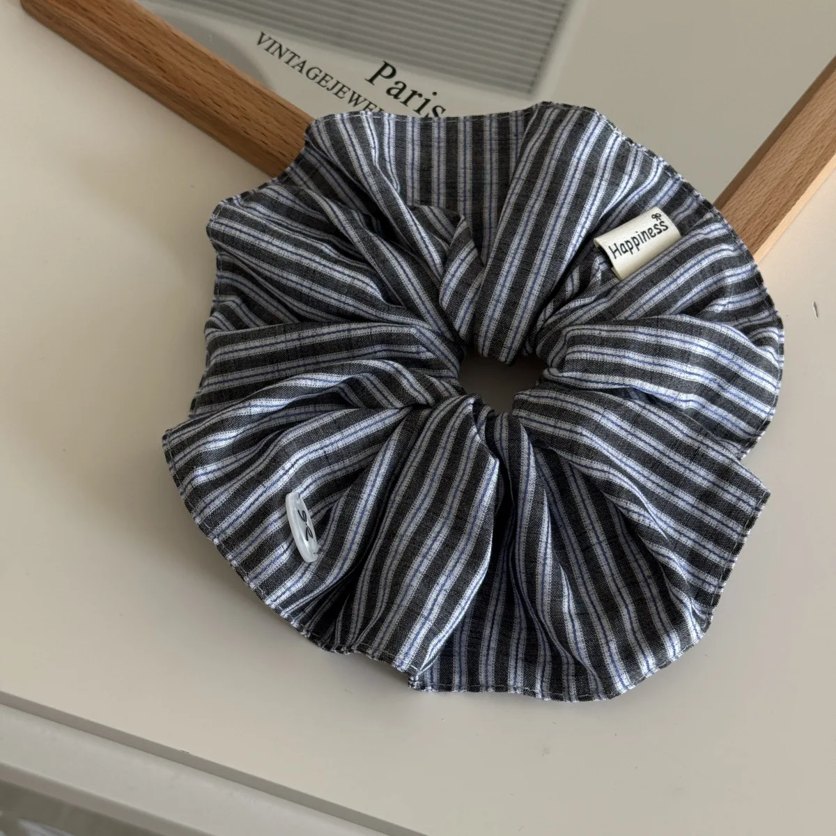 Faixas de cabelo de seda de co - Silk Tie Striped avaliação e preço