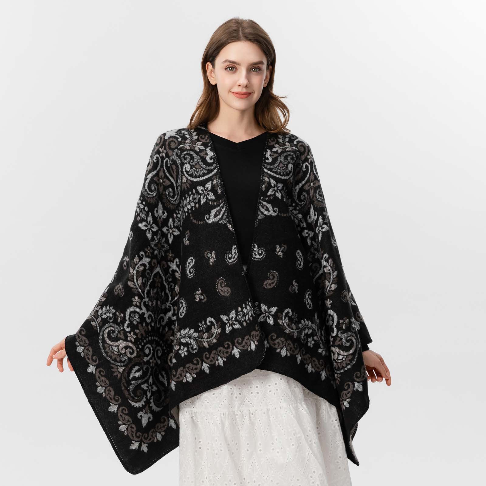 Cachecol de Cashmere Luxuoso p - Stole Wedding Shawl avaliação e preço