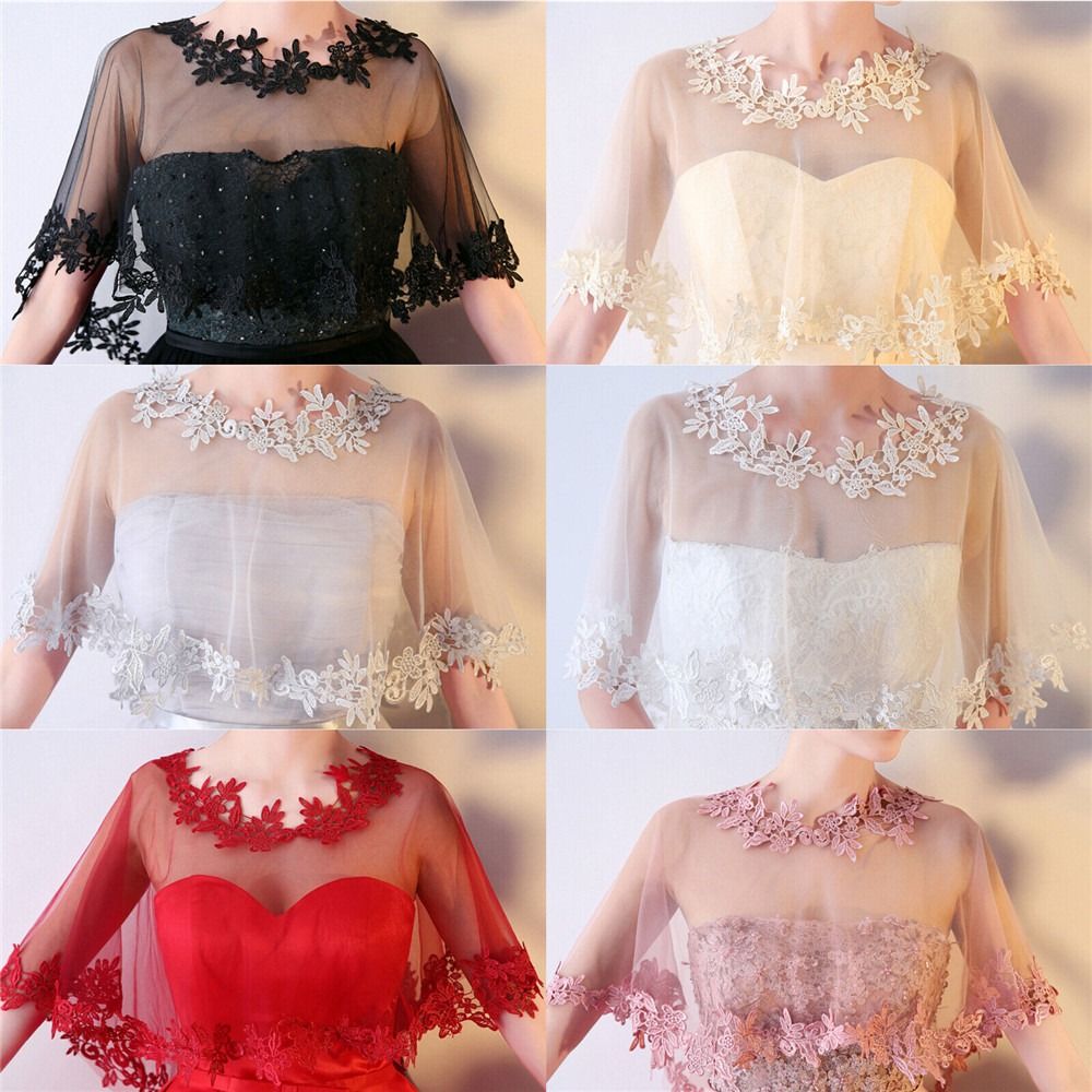Feminino festa nupcial casual  - Stole Wedding Shawl avaliação e preço