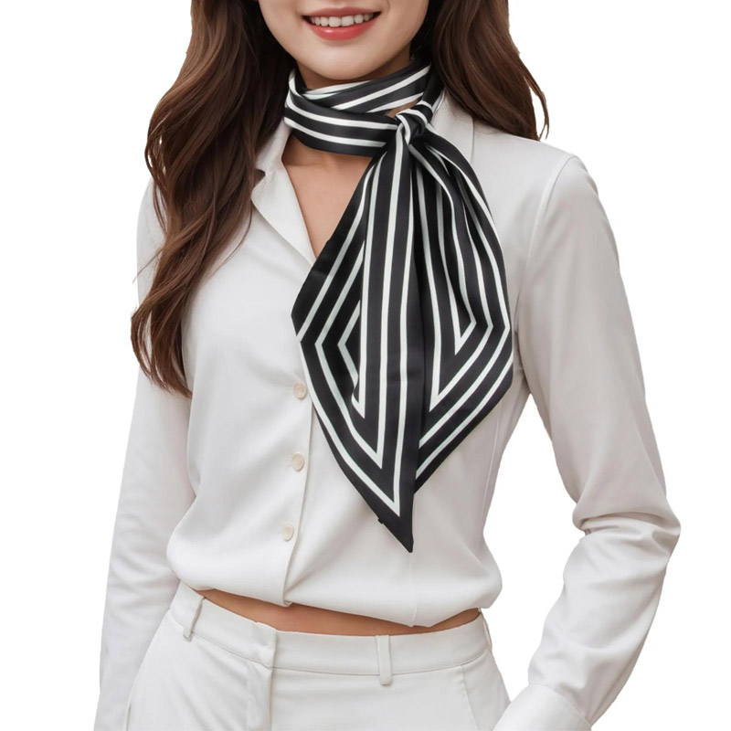 Moda listras fita de cabelo ca - Silk Tie Striped avaliação e preço