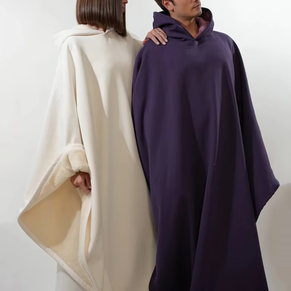 Novo Manto com Capuz de Boa Qu - Woven Scarf Blanket avaliação e preço