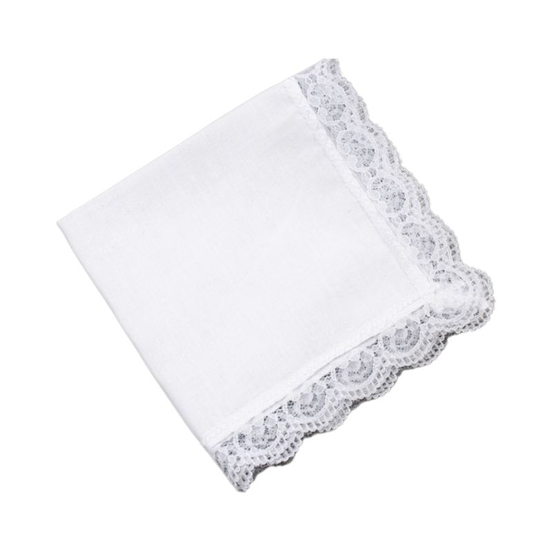 Lenço branco leve d0ub, lenço  - Handkerchief Cotton Men avaliação e preço