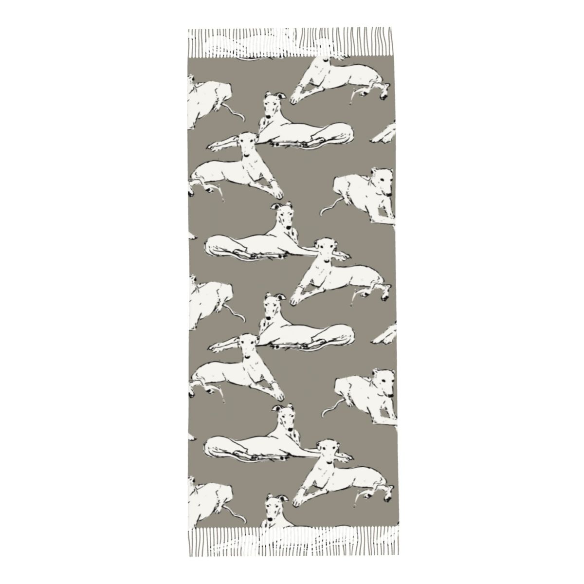 Lenço relaxante galgo whippet  - Pashmina Wrap Large avaliação e preço