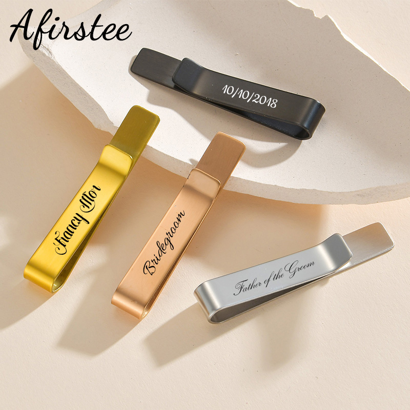 Afirstee clipes de gravata com - Tie Bar Set Gift avaliação e preço