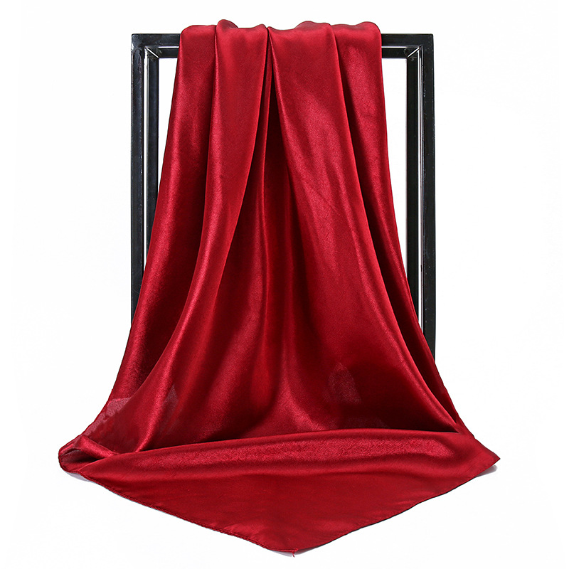 Moda feminina 90*90cm outono v - Scarf Silk Square avaliação e preço