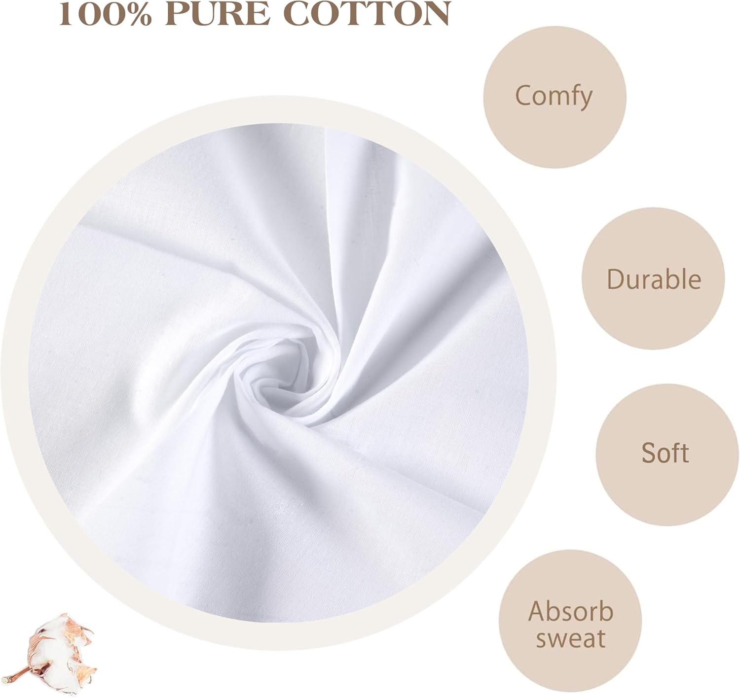 Lenço masculino branco puro 10 - Handkerchief Cotton Men avaliação e preço