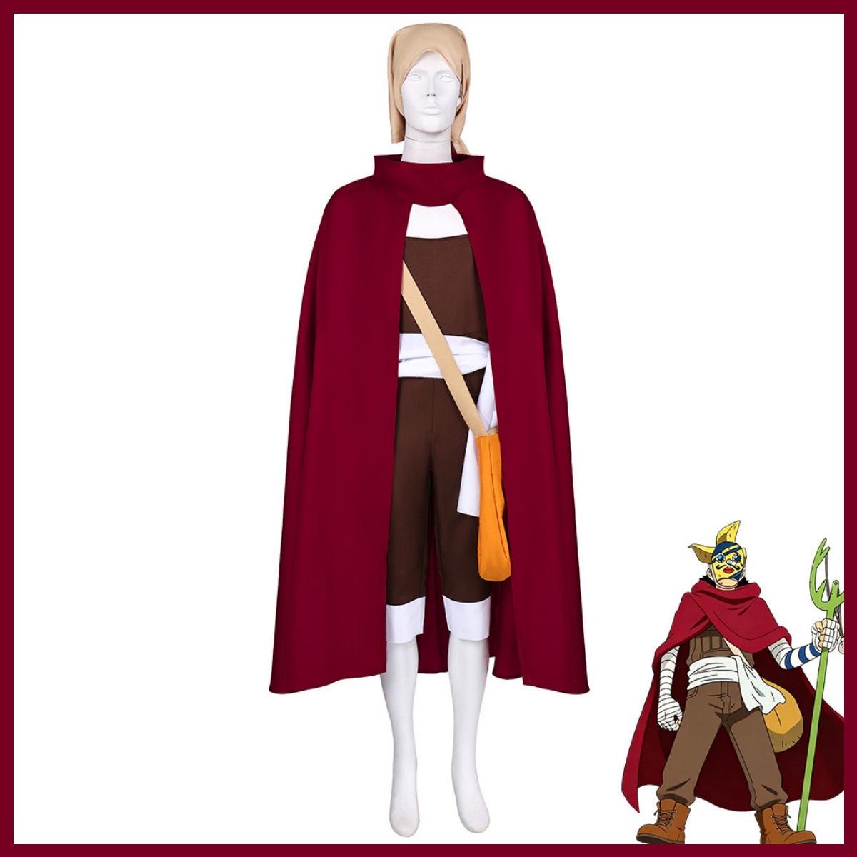 Fantasia de Cosplay Anime One  - Ascot Neck Scarf avaliação e preço