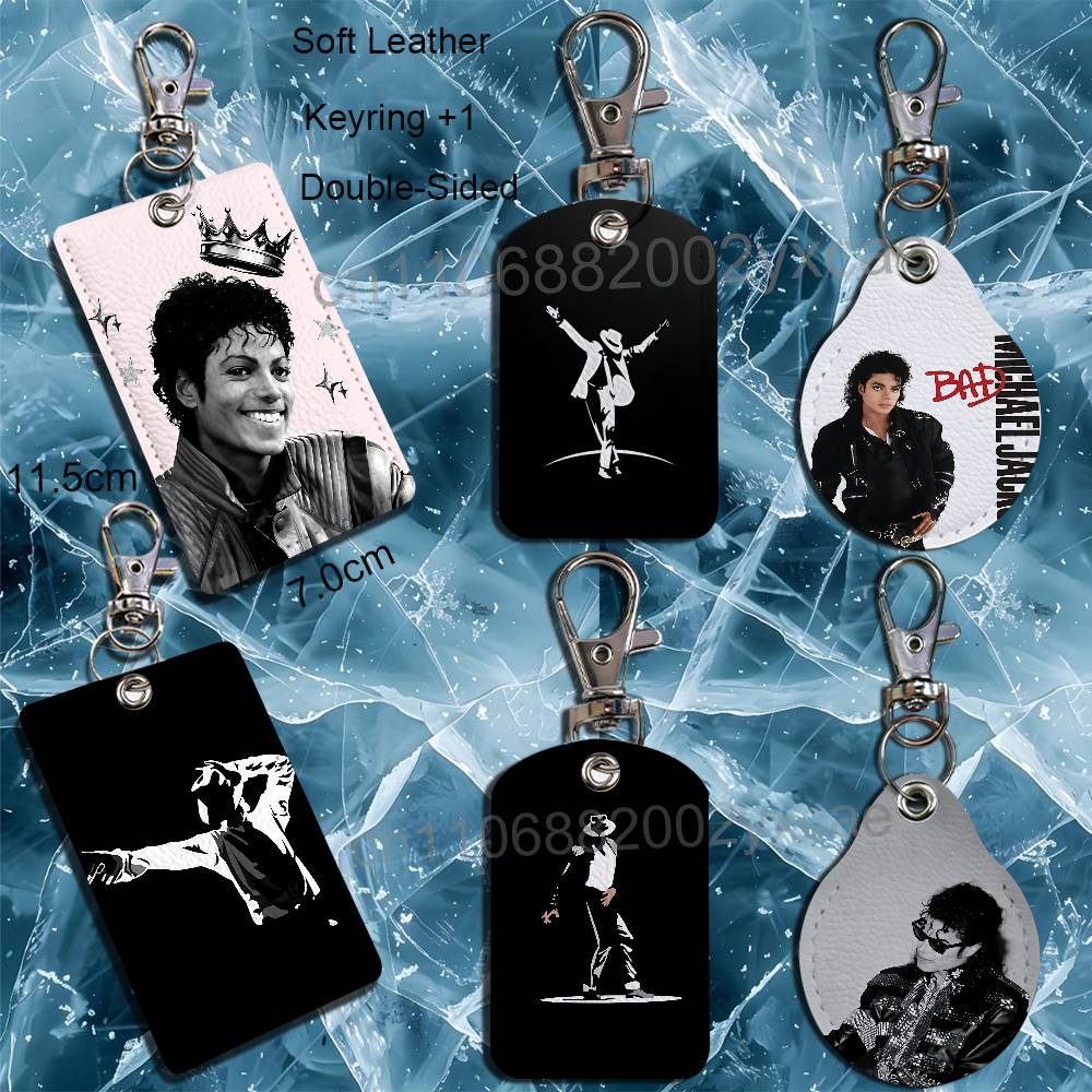 Chaveiro de Couro Michael Jack - Lanyard Badge Holder avaliação e preço