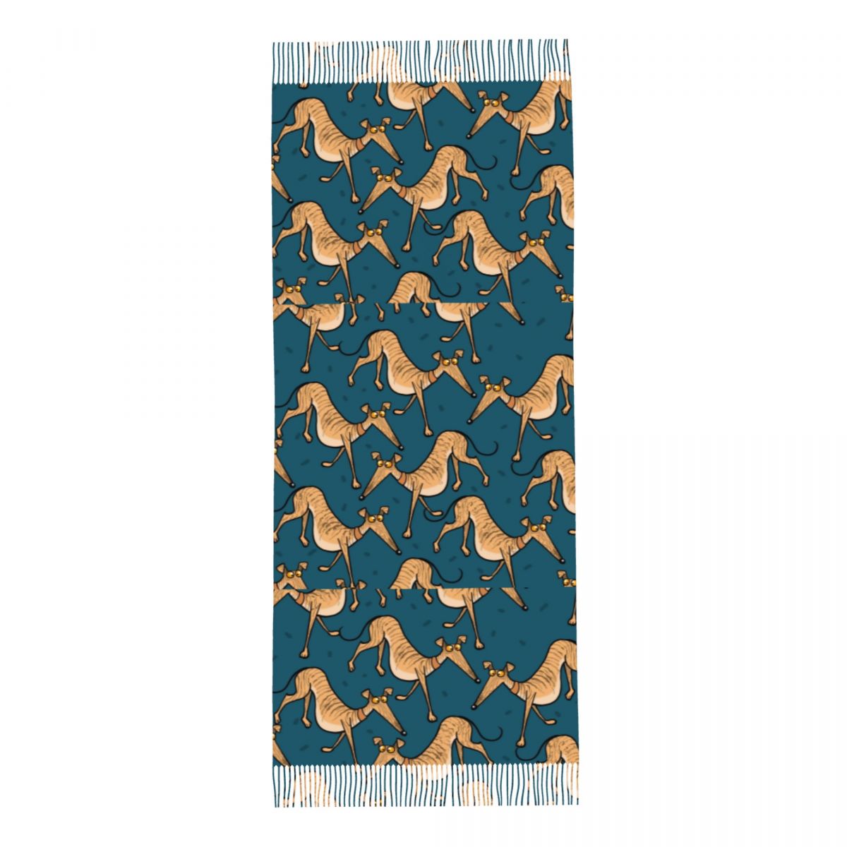 Galgo Whippet Lurcher Cão Xale - Pashmina Wrap Large avaliação e preço