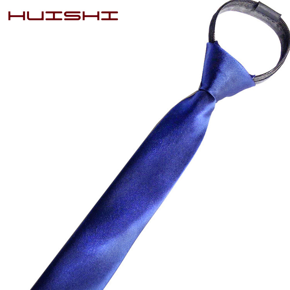 Huishi pré-amarrado zíper grav - Skinny Tie Men avaliação e preço