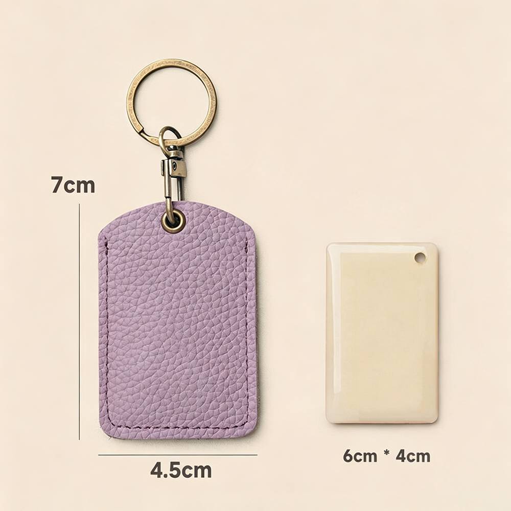 Porta-crachá de couro com cord - Lanyard Badge Holder avaliação e preço