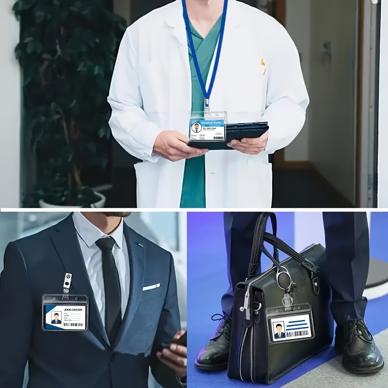 10 conjuntos de porta-cartões  - Lanyard Badge Holder avaliação e preço