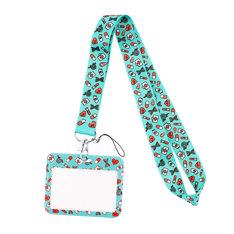 Sinais médicos credencial titu - Lanyard Badge Holder avaliação e preço