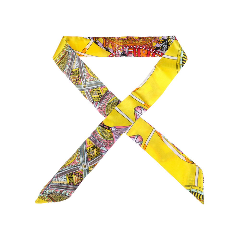 Lenço de Seda Pequeno com 40 C - Silk Neck Scarf avaliação e preço