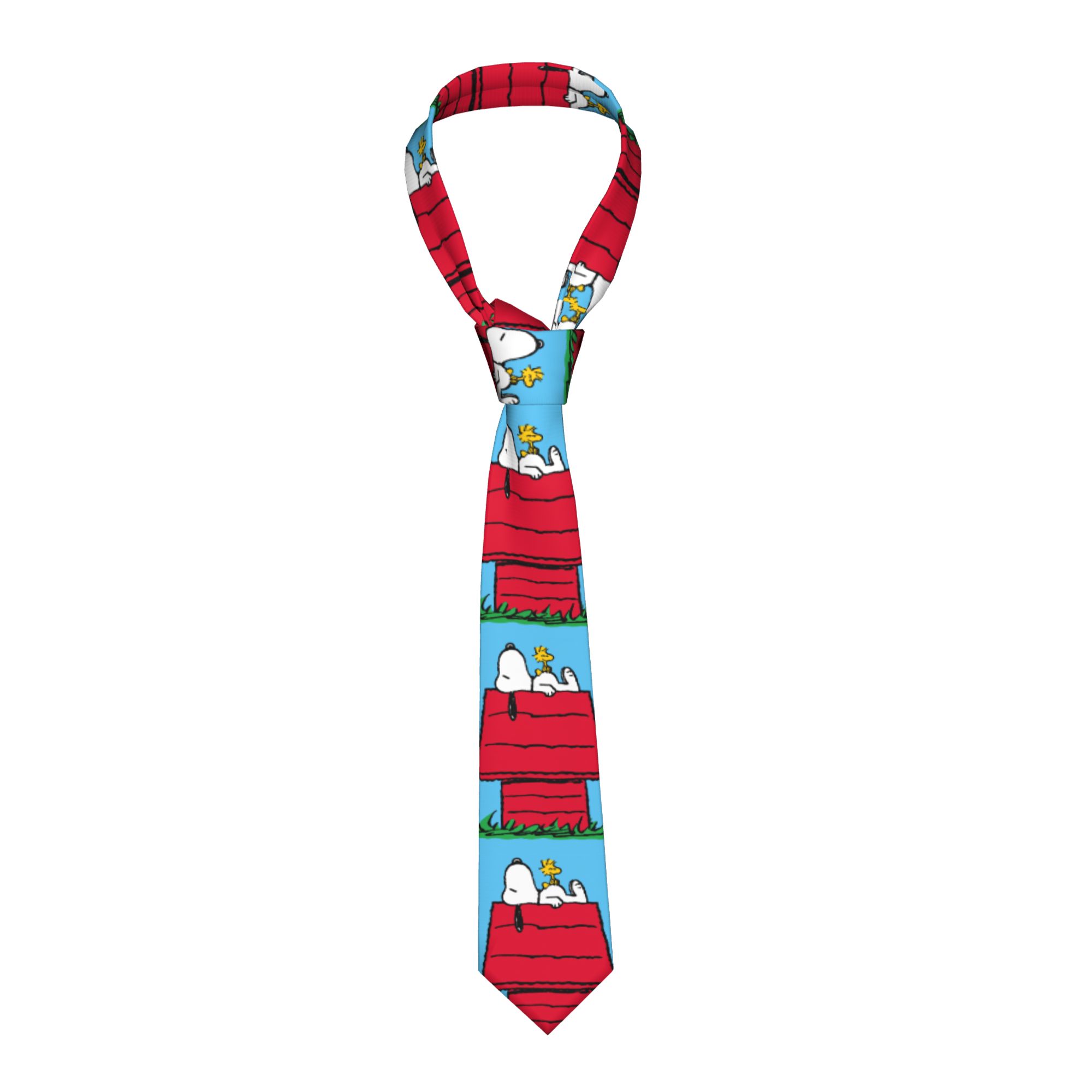 Gravatas Unissex Snoopy Woodst - Skinny Tie Men avaliação e preço
