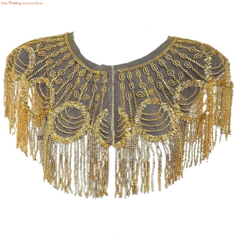 G92D Lantejoulas Bordadas Fris - Stole Wedding Shawl avaliação e preço
