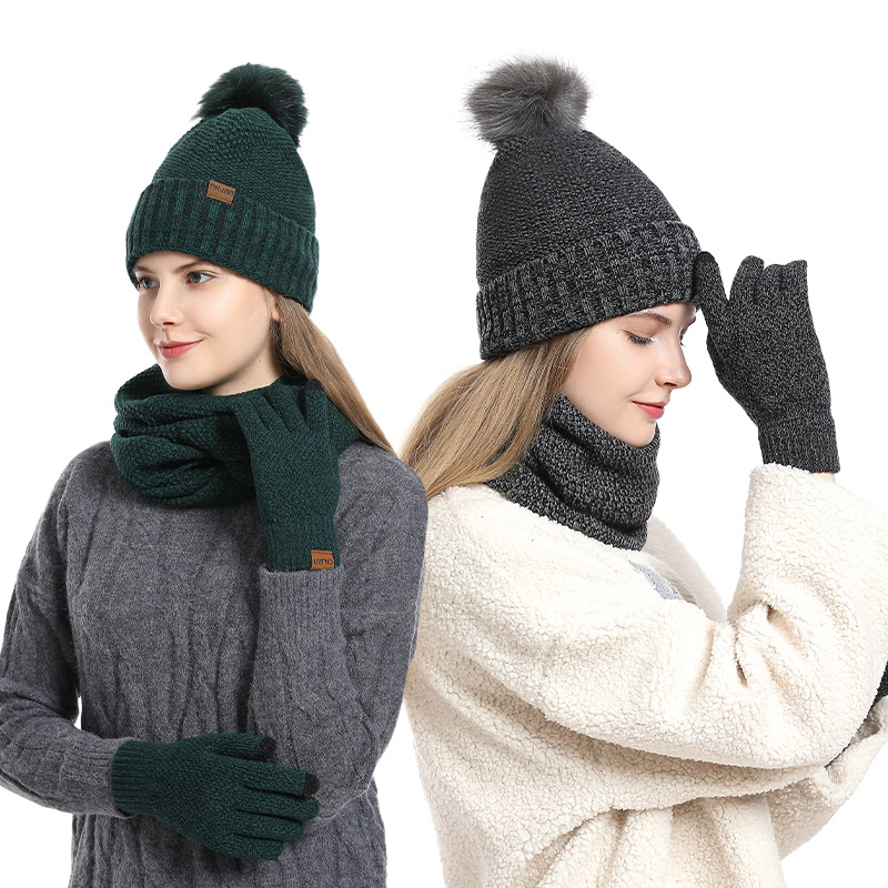 Conjunto Feminino de Inverno 3 - Infinity Scarf Knit avaliação e preço